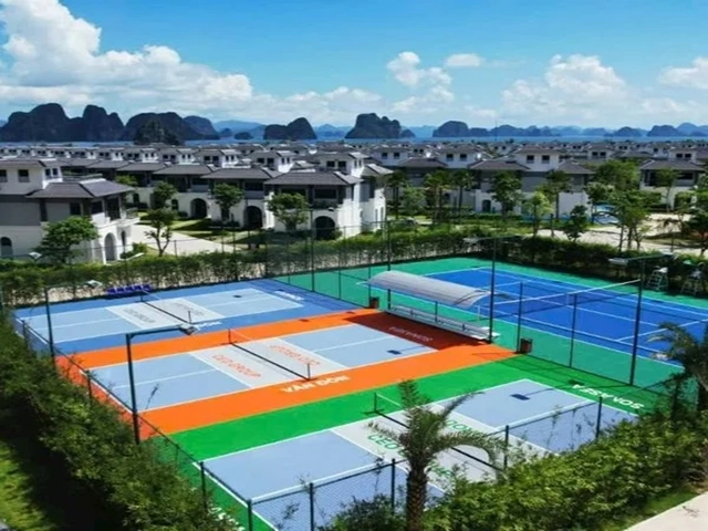 Thi công xây sân tennis-pickleball STANDARD 569 BT